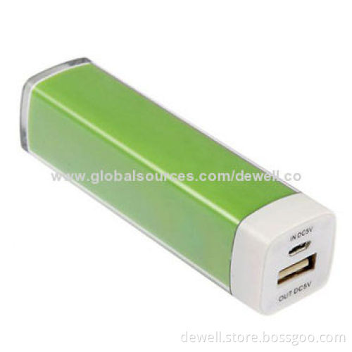 1,200/2,000/2,200/2,600mAh Emergency Mobile Phone Charger for Promotional Gifts, 5V/1A Output